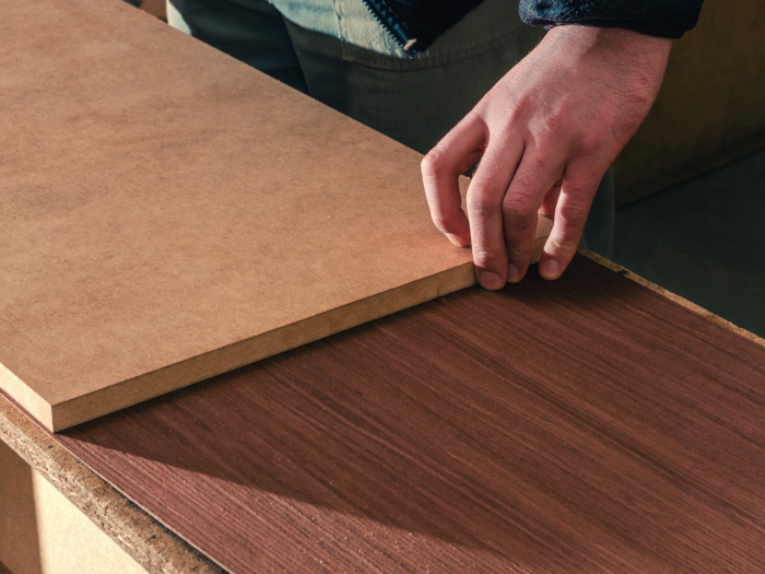 突板貼りMDFの特徴・使用部位
